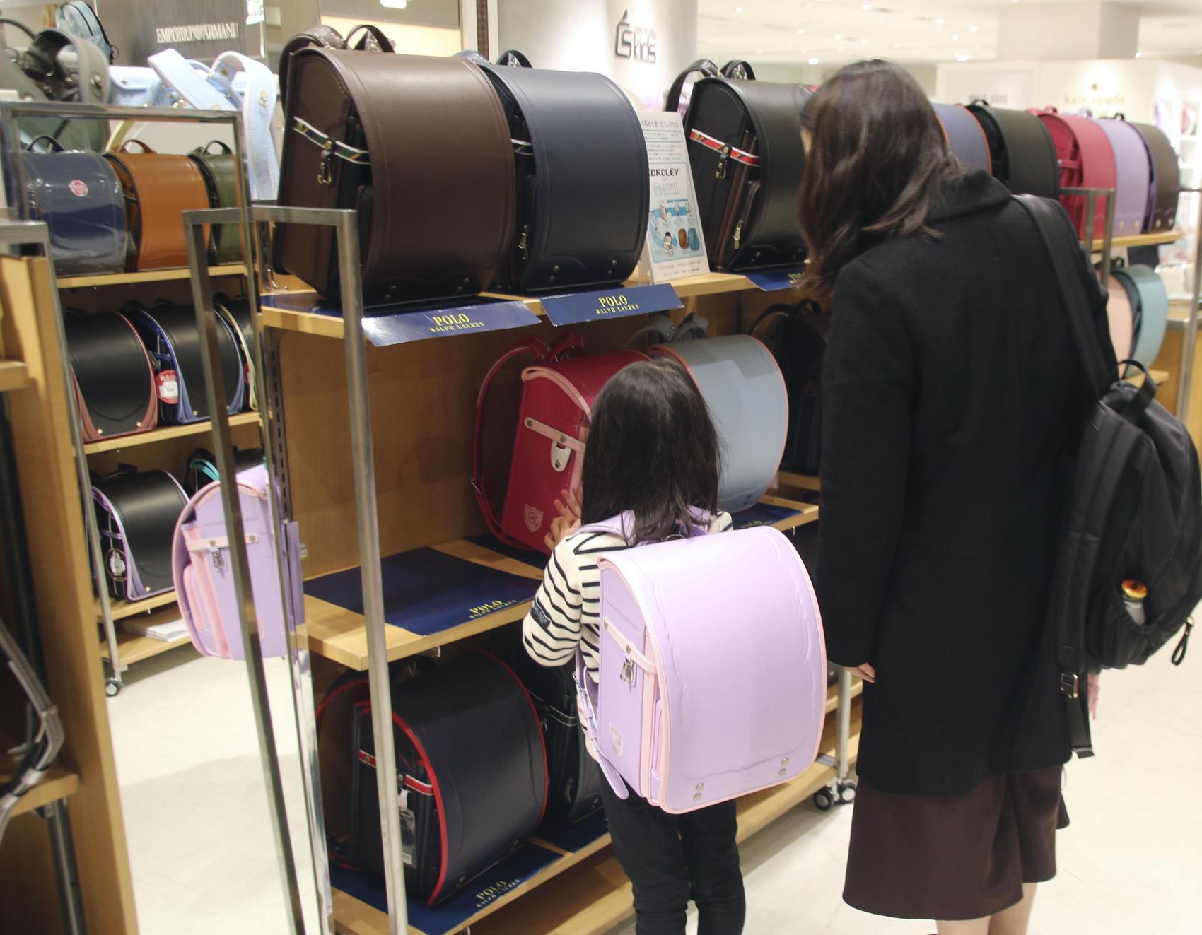 Japan's school backpack sales start early; prices keep rising