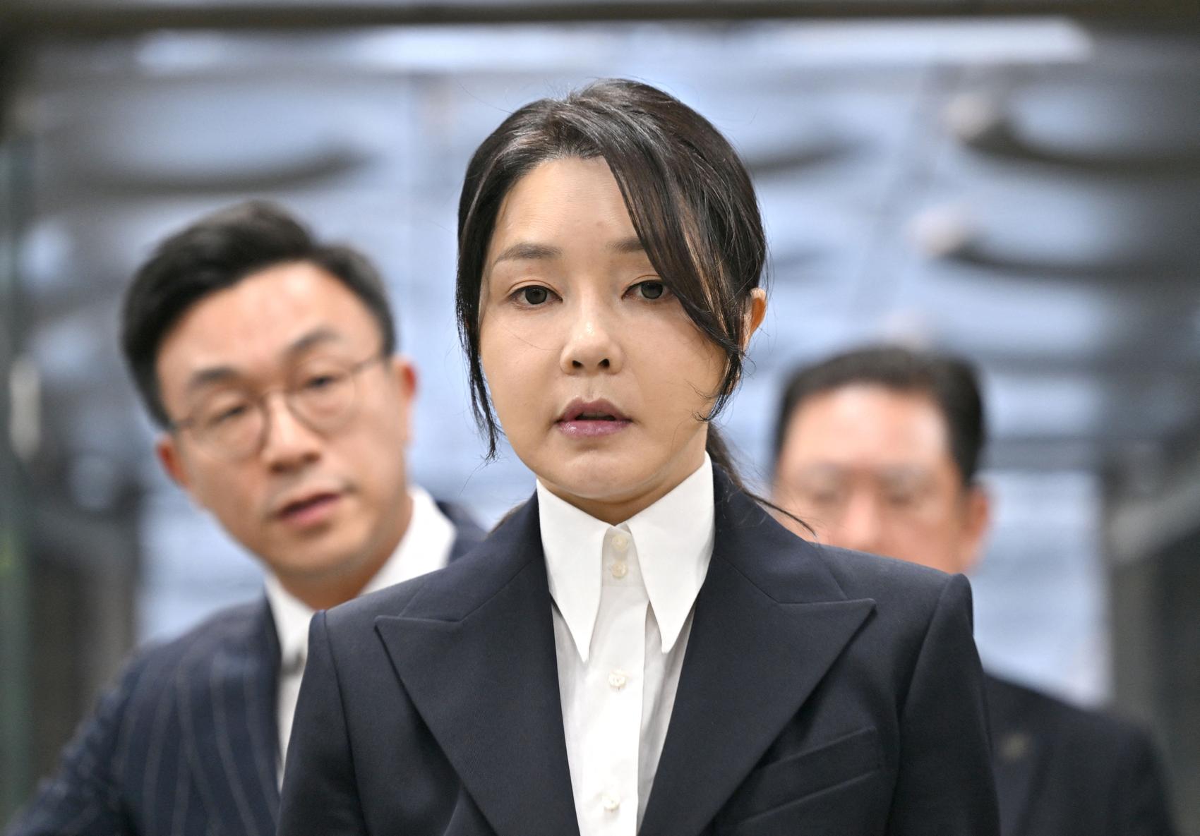 South Korean court sentences ex-First Lady Kim to jail term for bribery