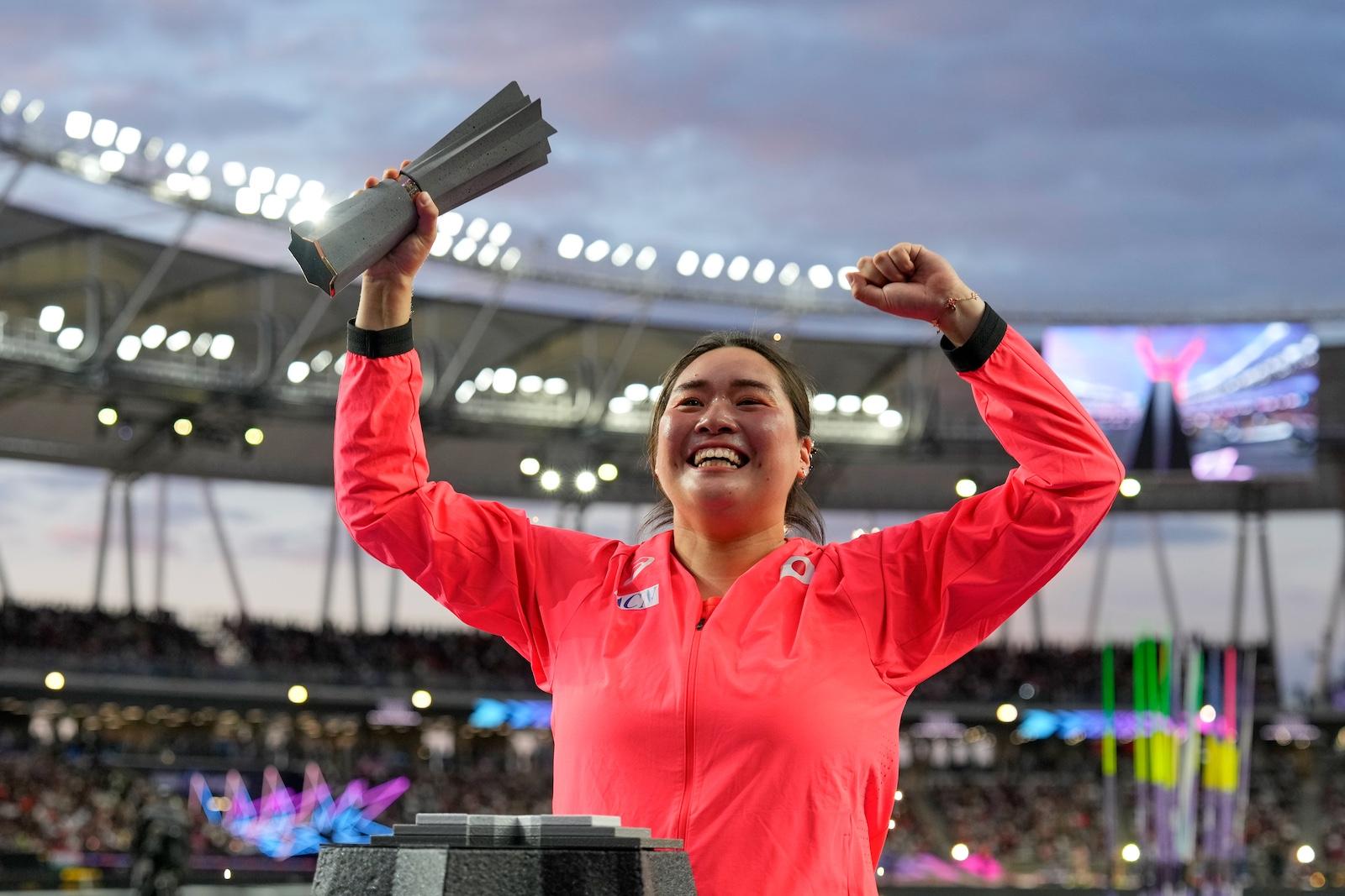 Javelin champ