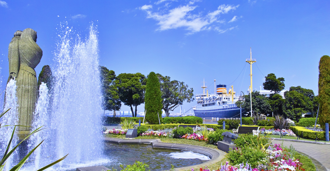 Yokohama’s most famous park is a reminder of how beauty can be born from tragedy