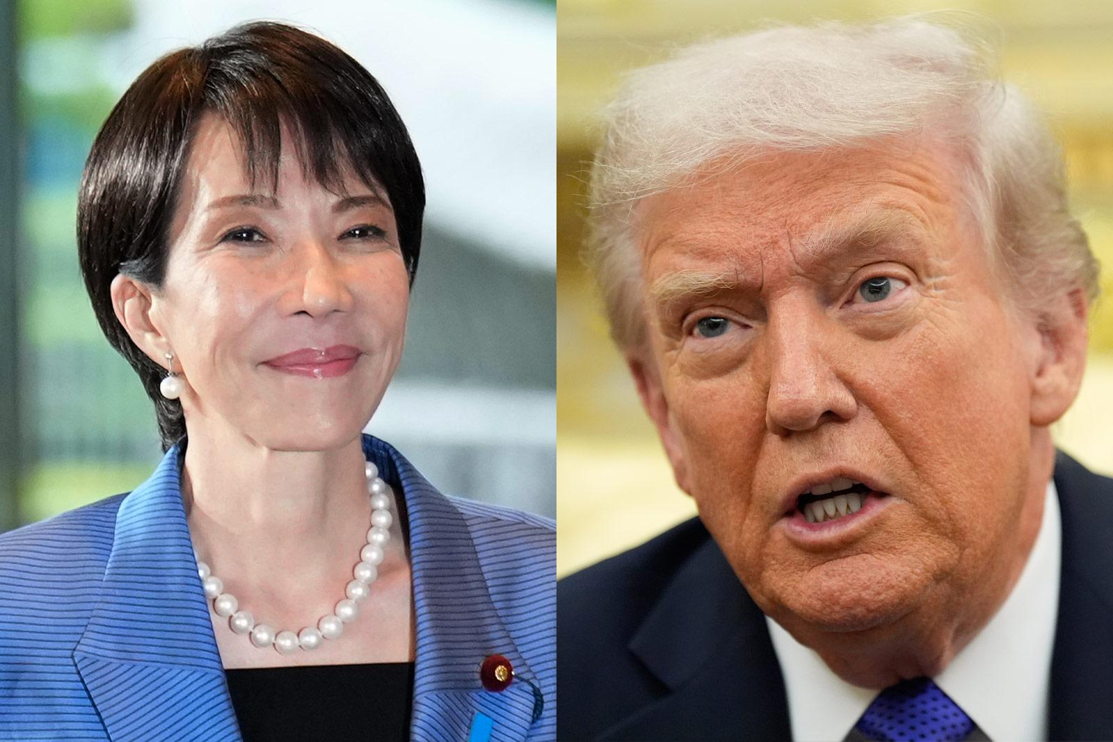 Trump's Japan visit an early diplomatic test for Abe protege Takaichi