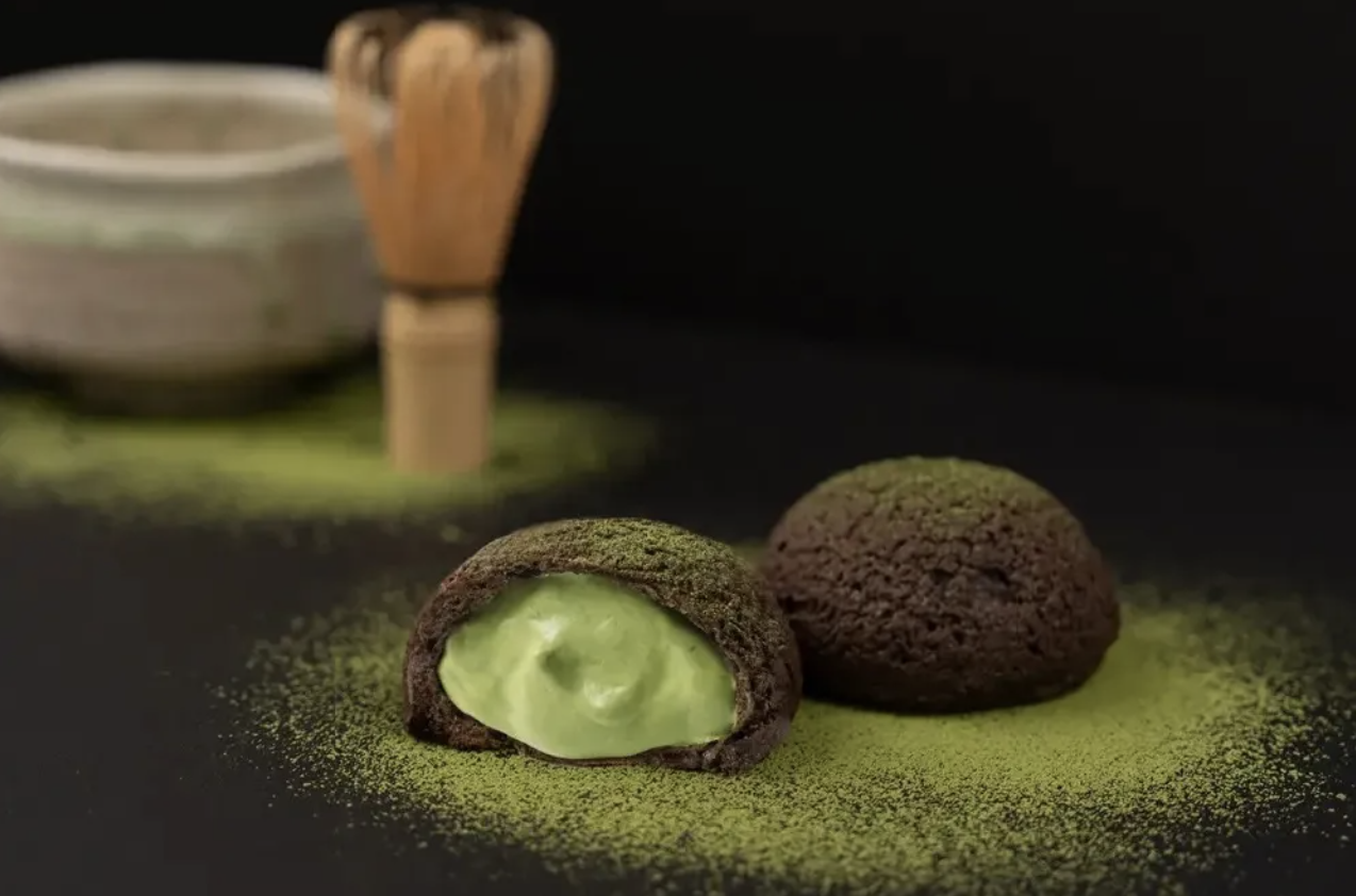 Beard Papa goes beyond just matcha with its new premium green tea cream puff