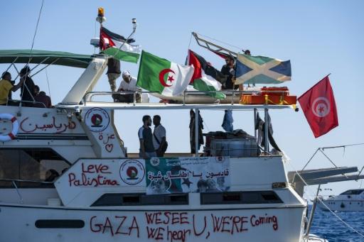 Israeli warships intercept Gaza aid flotilla with Greta Thunberg on board