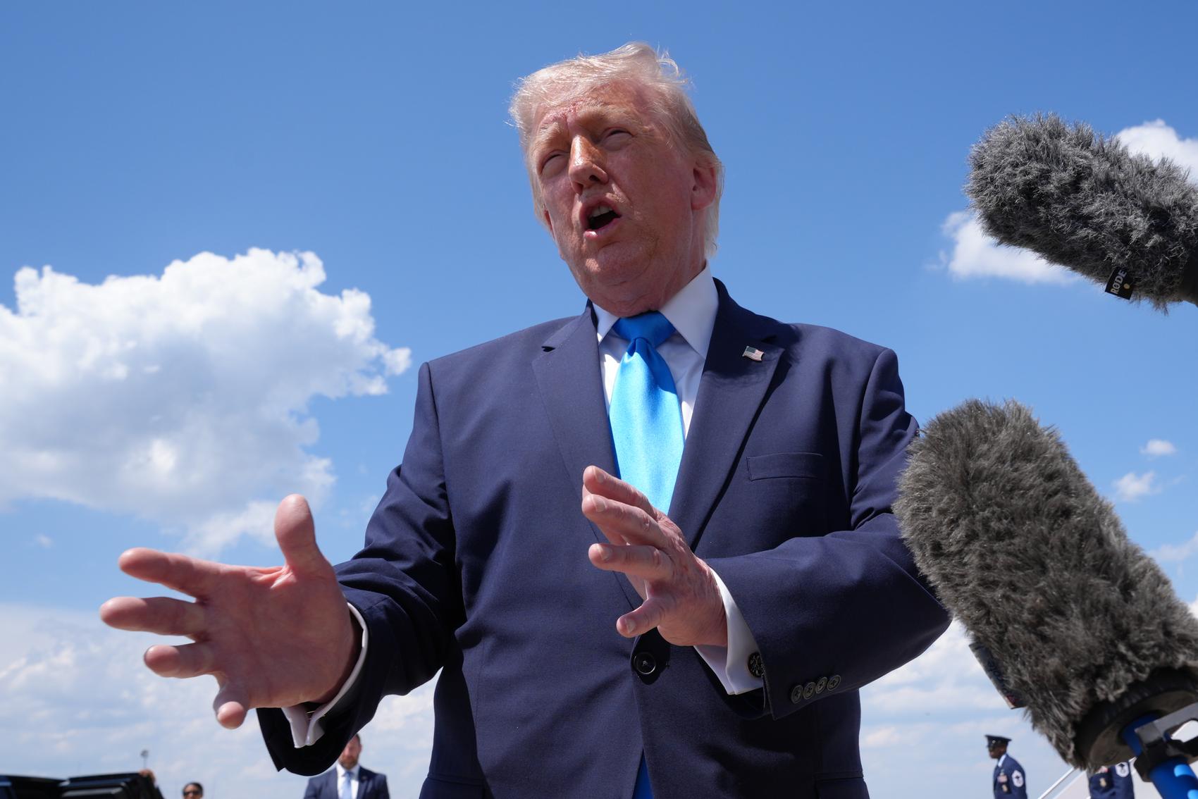 Trump has long kept his tax returns secret. He says that might change now, after IRS deal