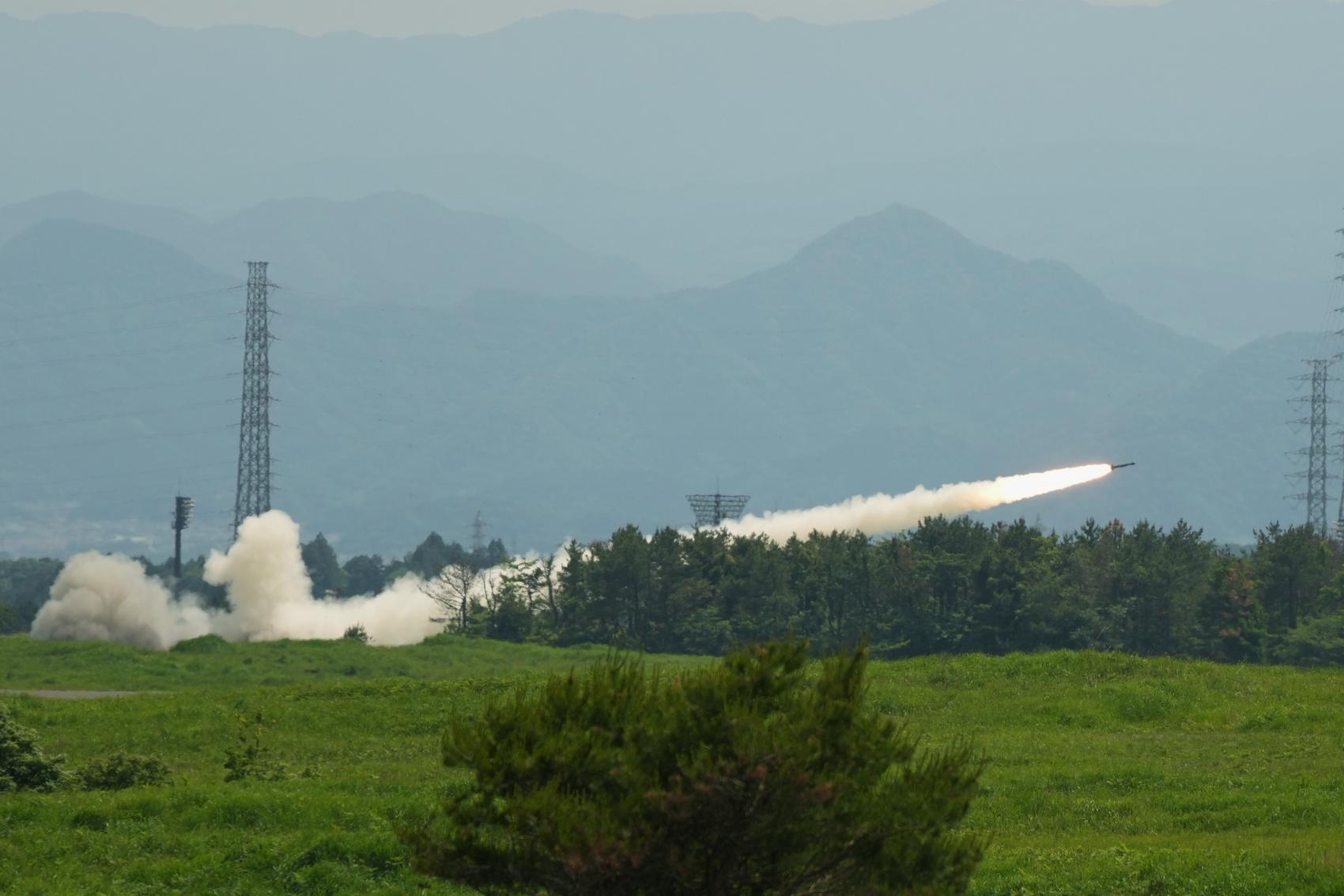U.S. test fires mobile rocket system near Mount Fuji in rapid 'shoot and scoot' drill