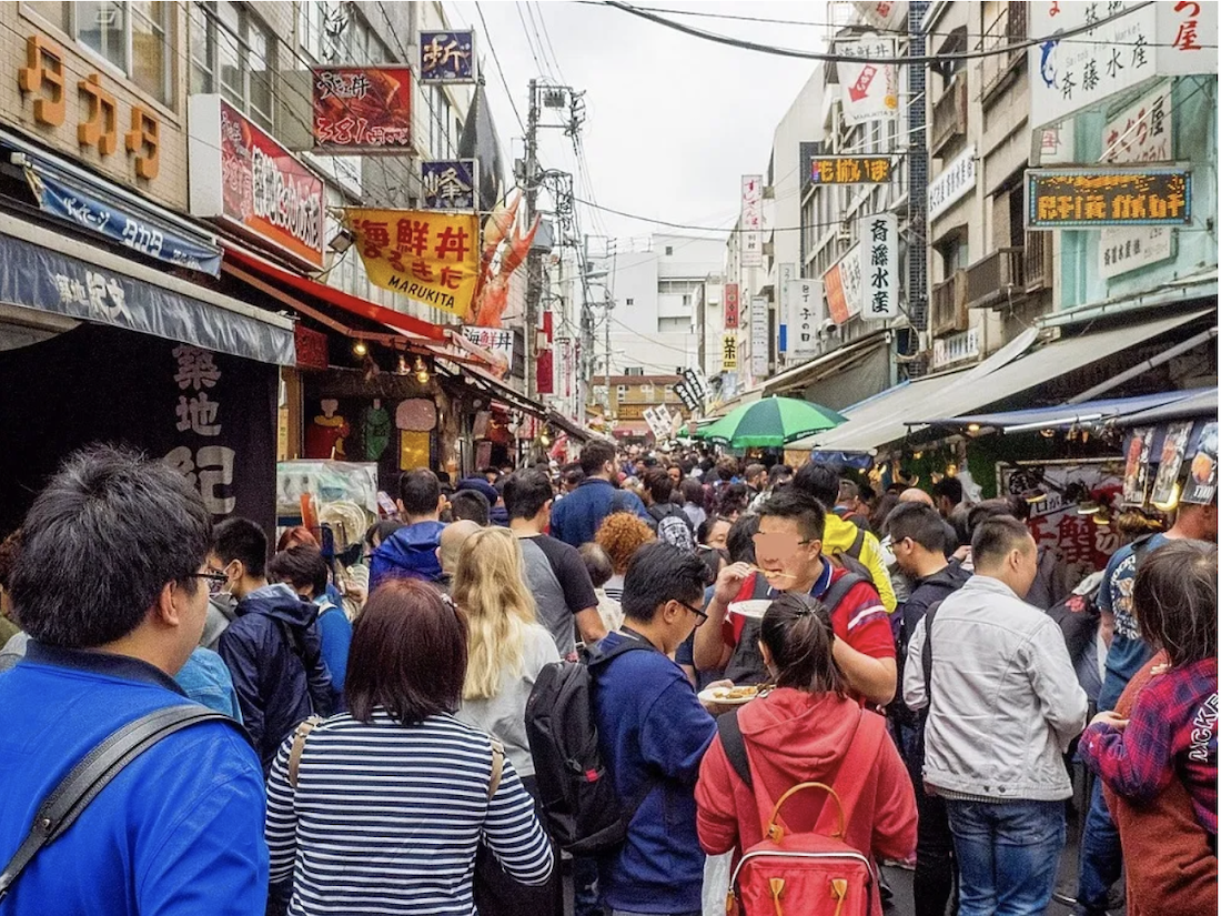 Tokyo’s Tsukiji sushi neighborhood asks tour groups to stay away for rest of the month