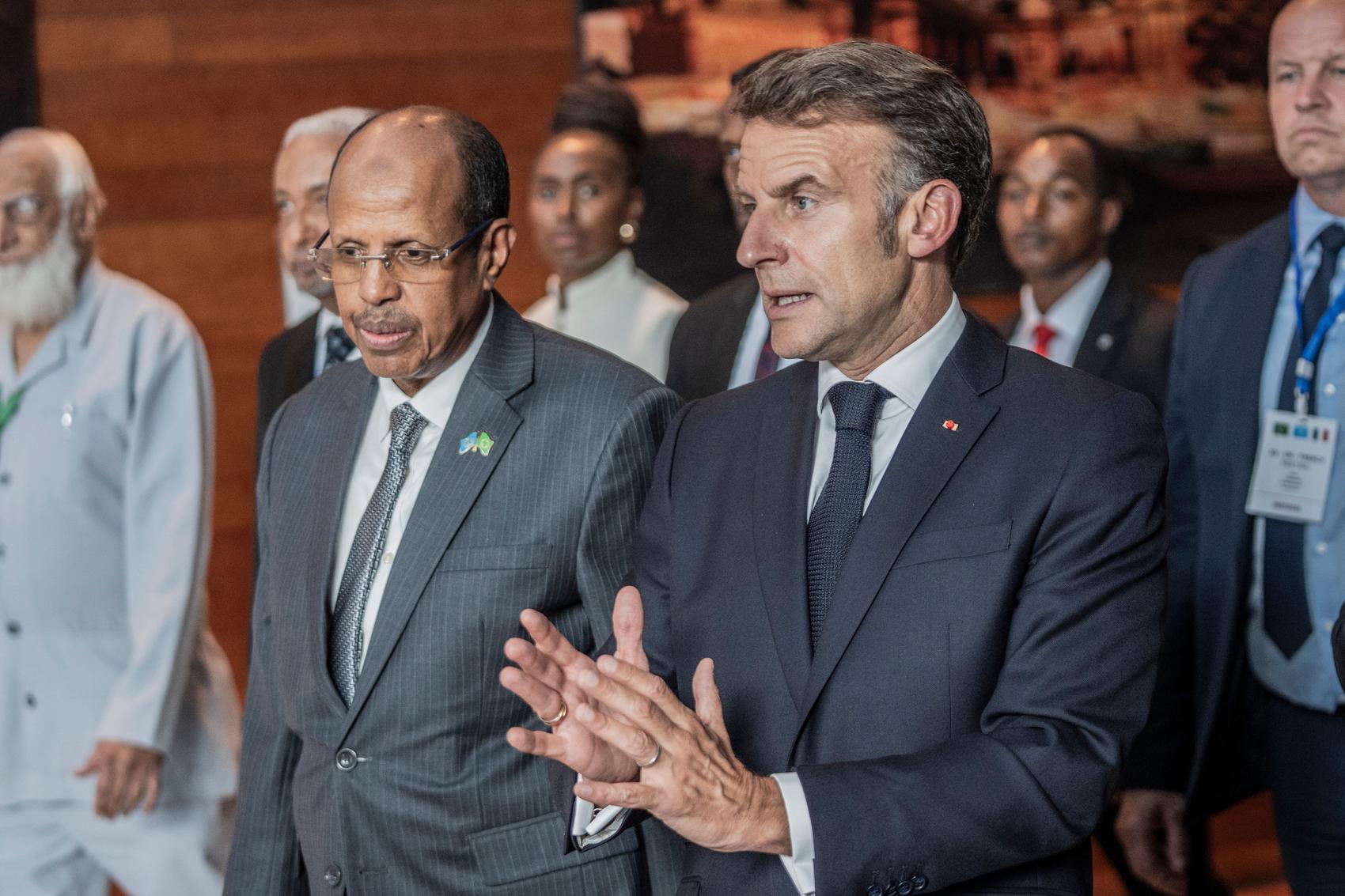 Macron ends Africa trip in Ethiopia with focus on U.N. reform and inclusive governance